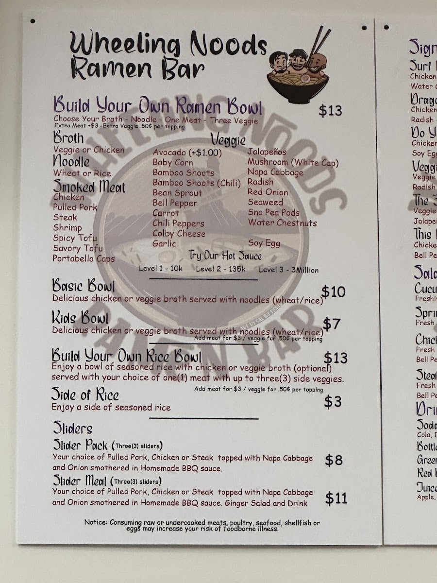 Menu Wheeling Noods Ramen Bar-4